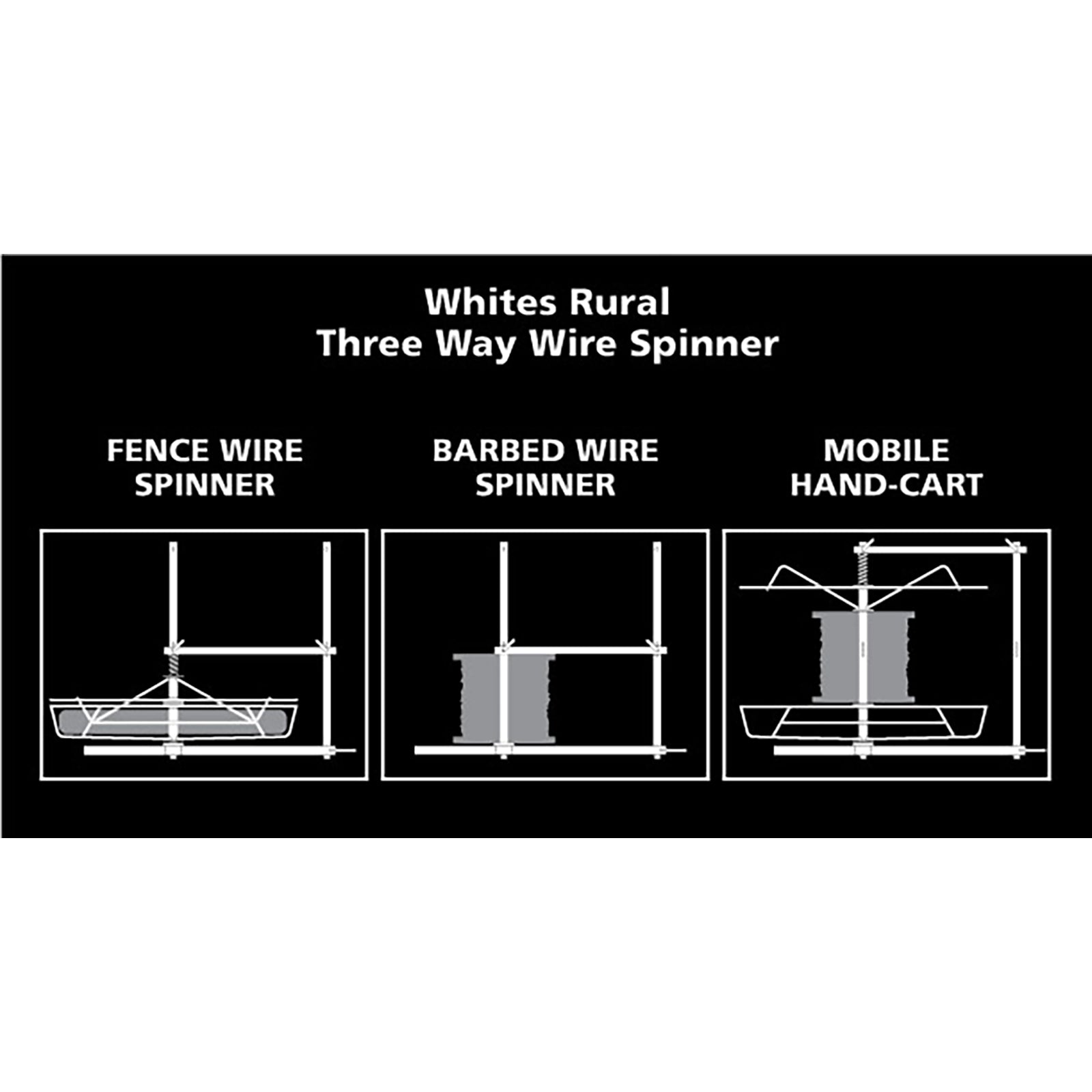 Wire Spinner - Three-Way