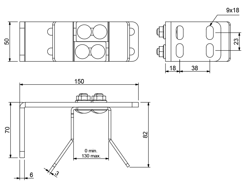 Sliding Gate Catch - Adjustable