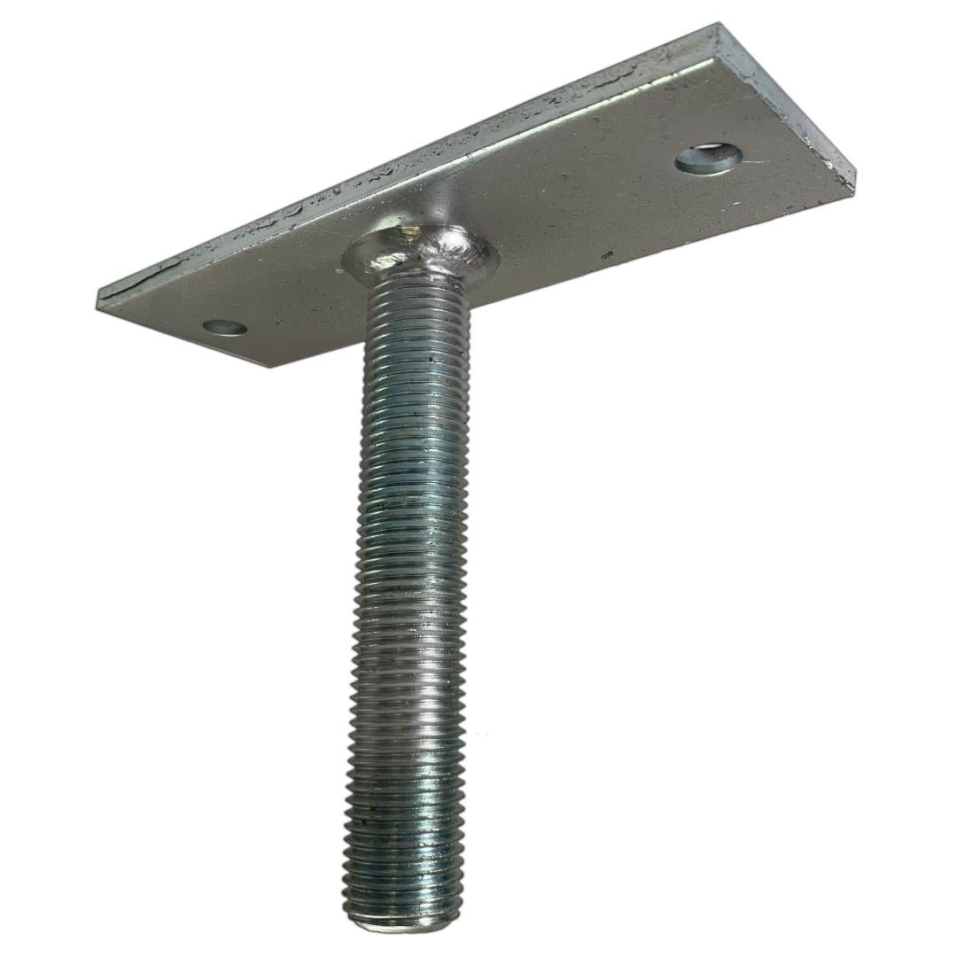 Threaded Rod Base Plate Rectangular Bossed Base Plate (M10) For Munsen