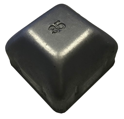 Square Post Caps - Galvabond