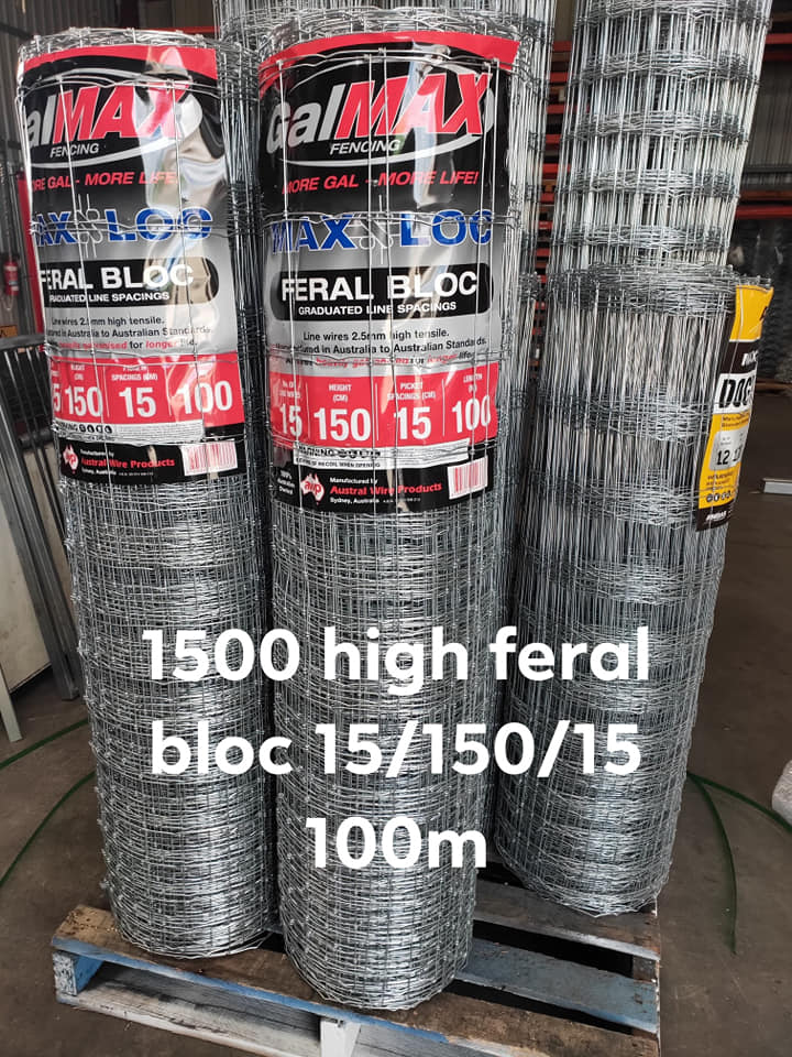 Feral Bloc | Height 1500 | Vertical spacing 15cm